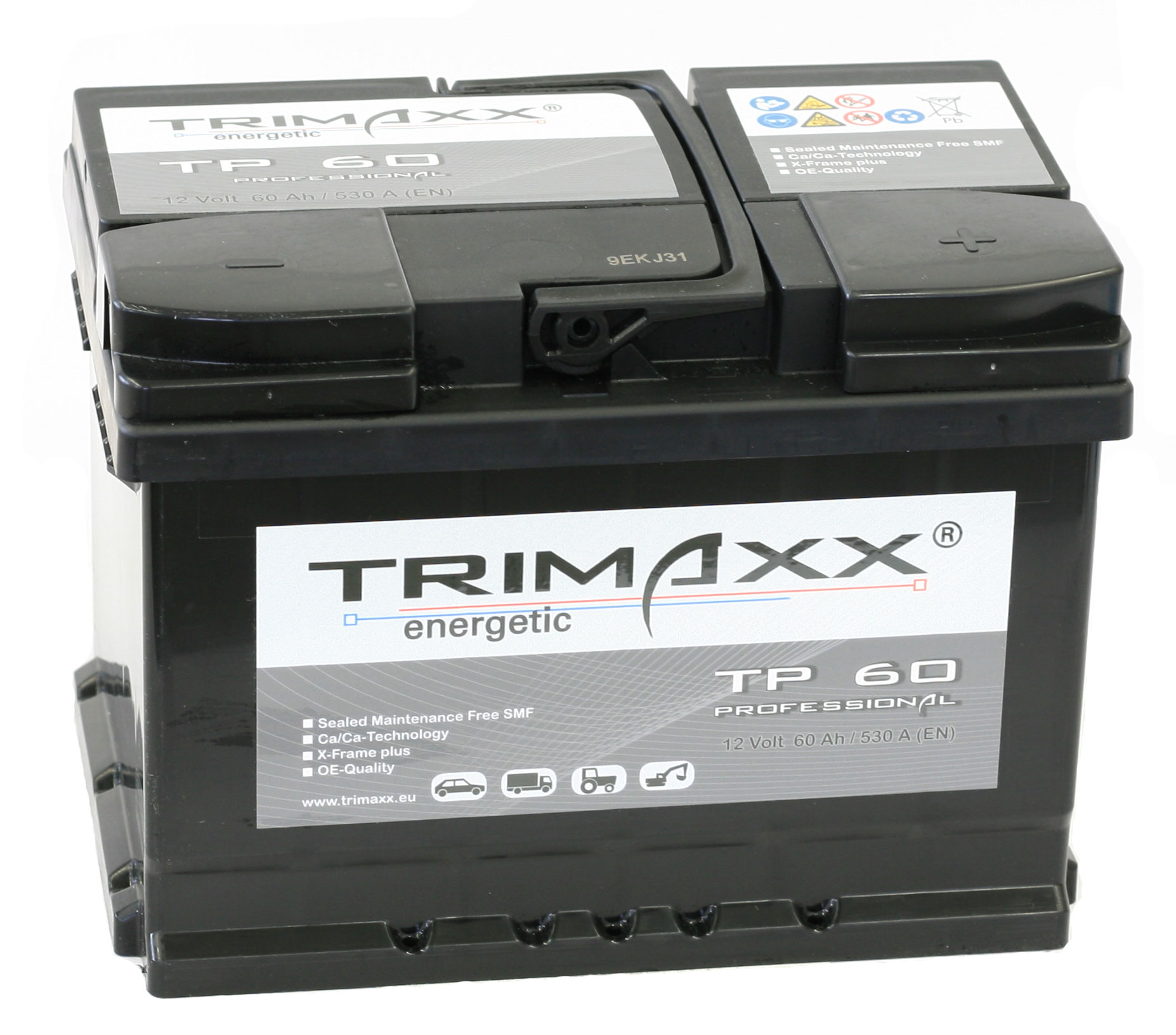 TRIMAXX energetic 12V 60Ah 560A(EN) - 1a Batterien GmbH